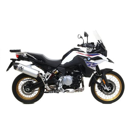 Silencieux Arrow Titane Maxi race-tech embout carbone