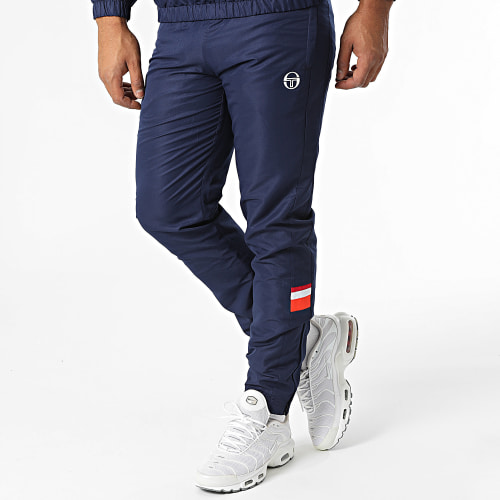 Ensemble De Survetement Cross Tracksuit 40325 Bleu Marine Rouge