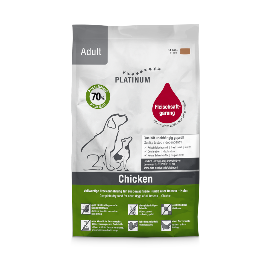 Ração Platinum Adult Chicken para Cães