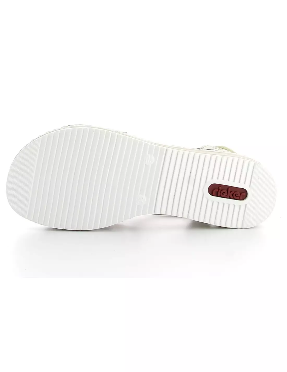 RIEKER V3663-90 - Sandales & nu-pieds Beigegold
