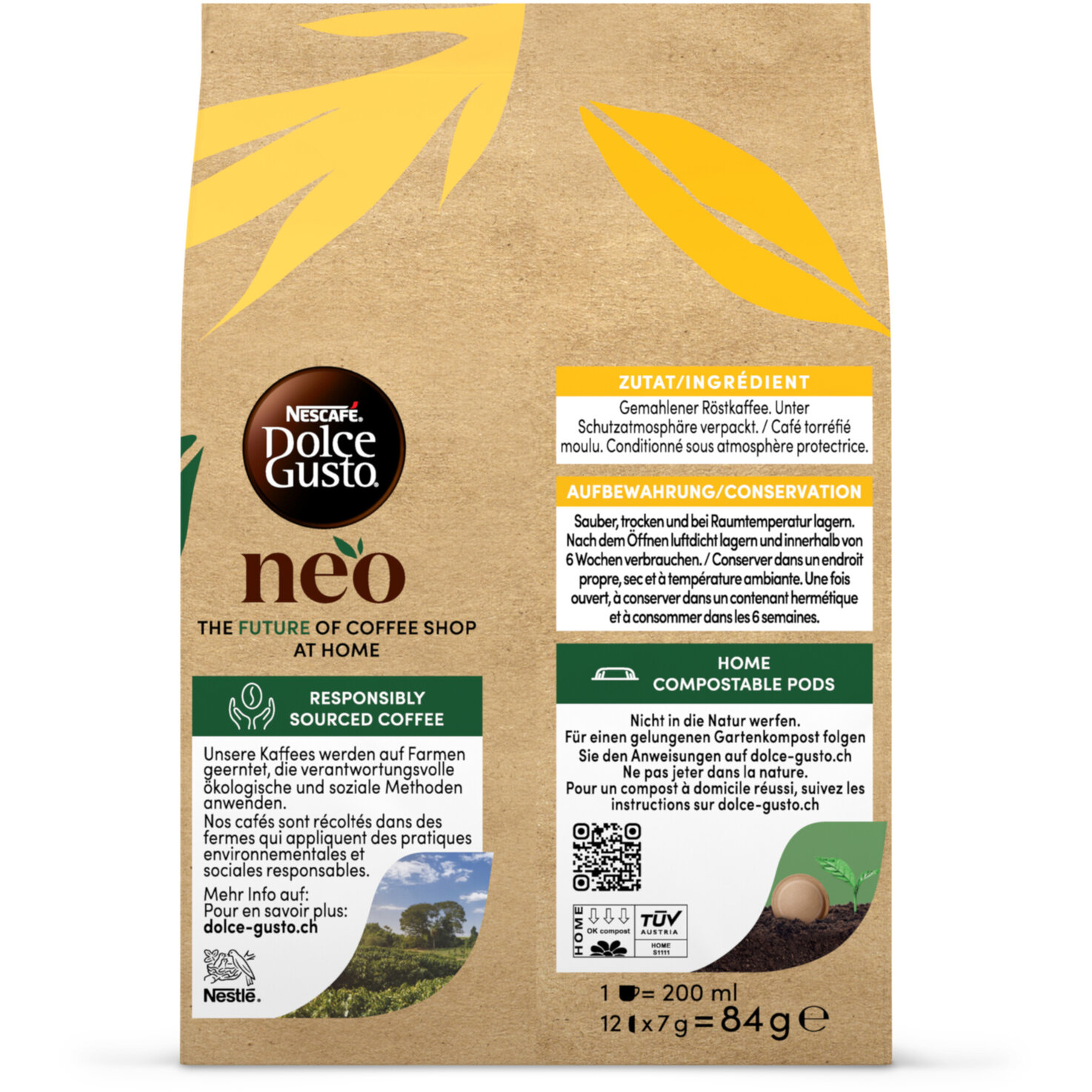 NEO Dolce Gusto Grande 12 Pods