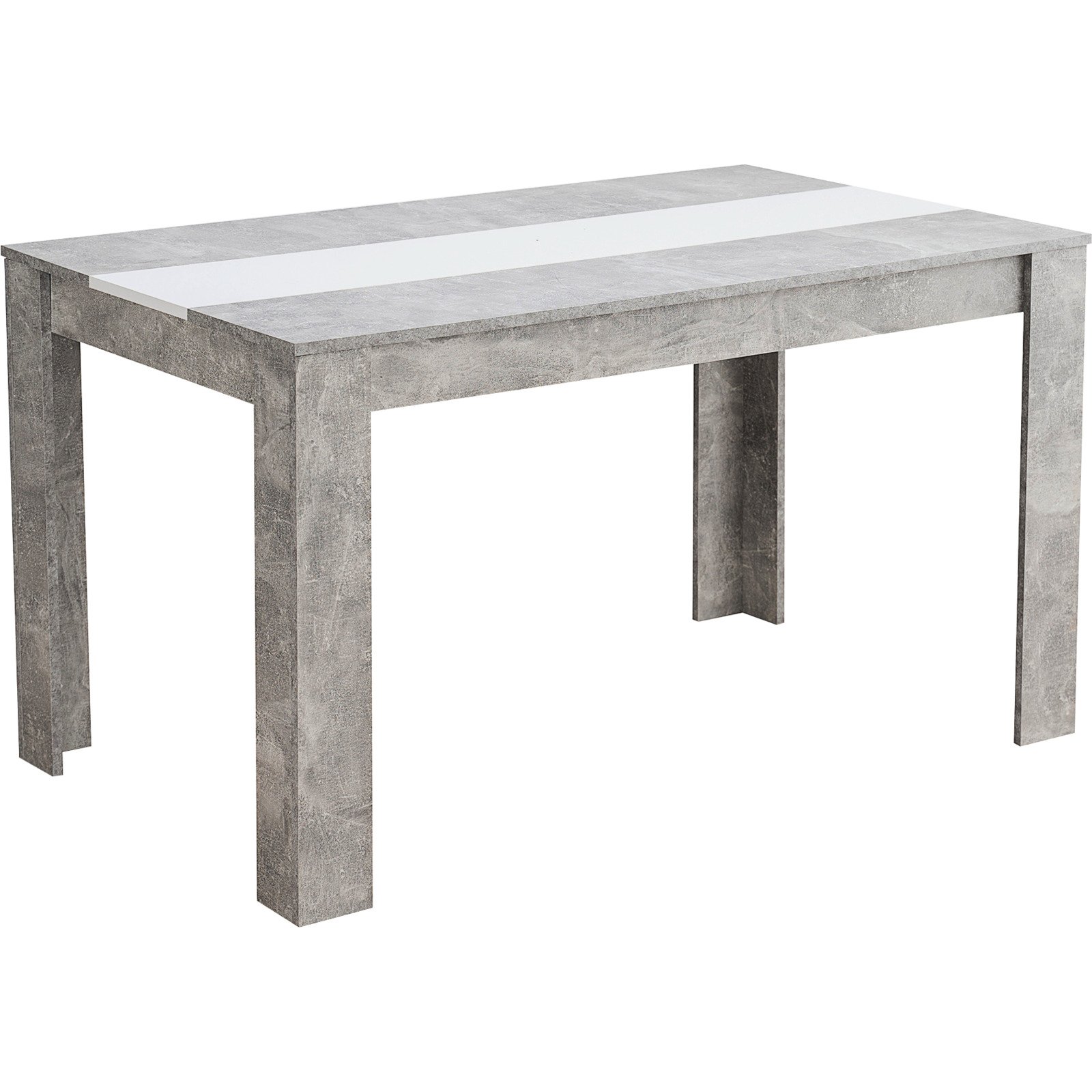 Tisch Martin Dekor Beton 135 x 74,5 x 80,5 cm