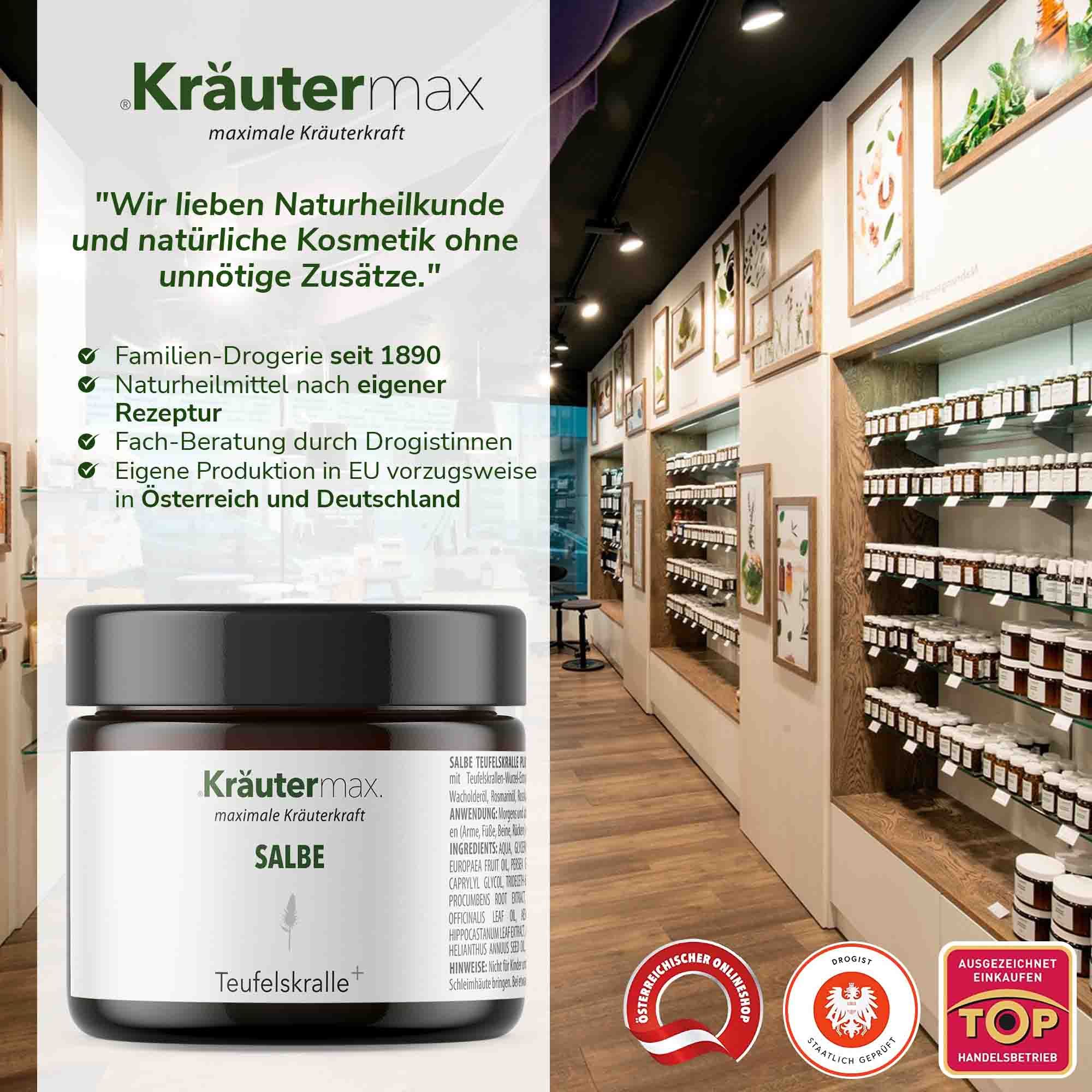 Kräutermax Salbe Teufelskralle plus Arnika