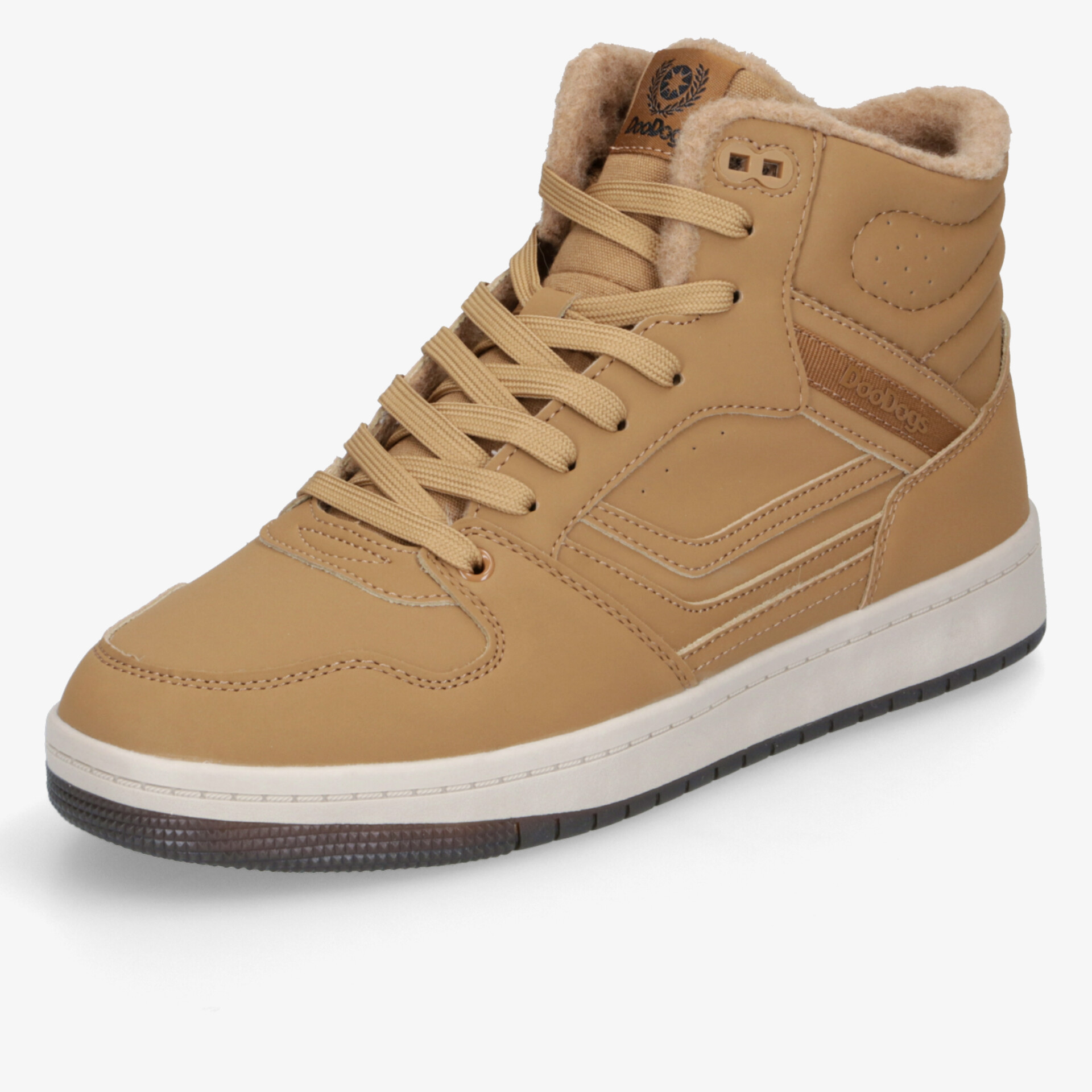 DooDogs Herren Sneaker High braun