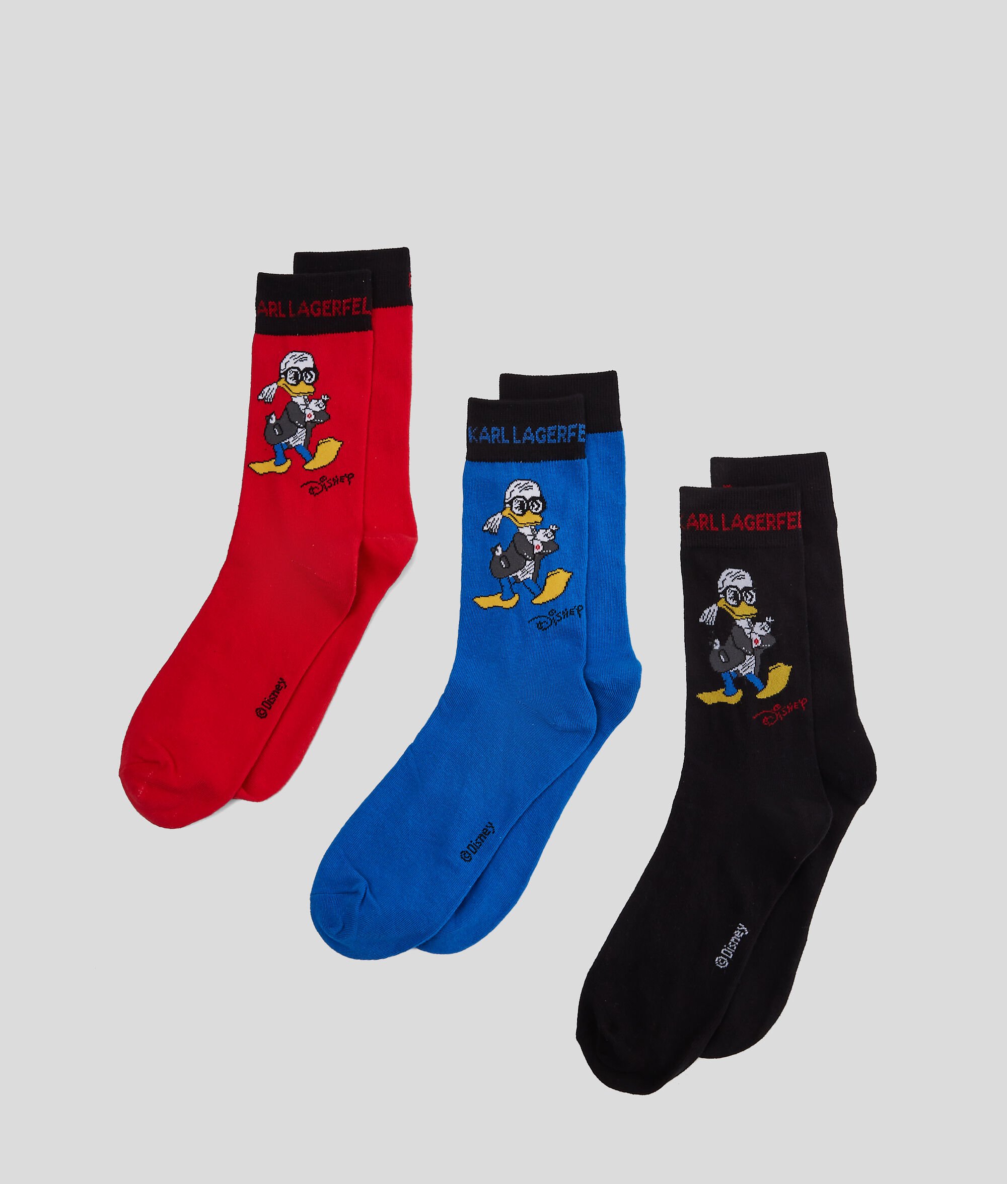 CHAUSSETTES DS x KARL LAGERFELD - LOT DE 3 PAIRES