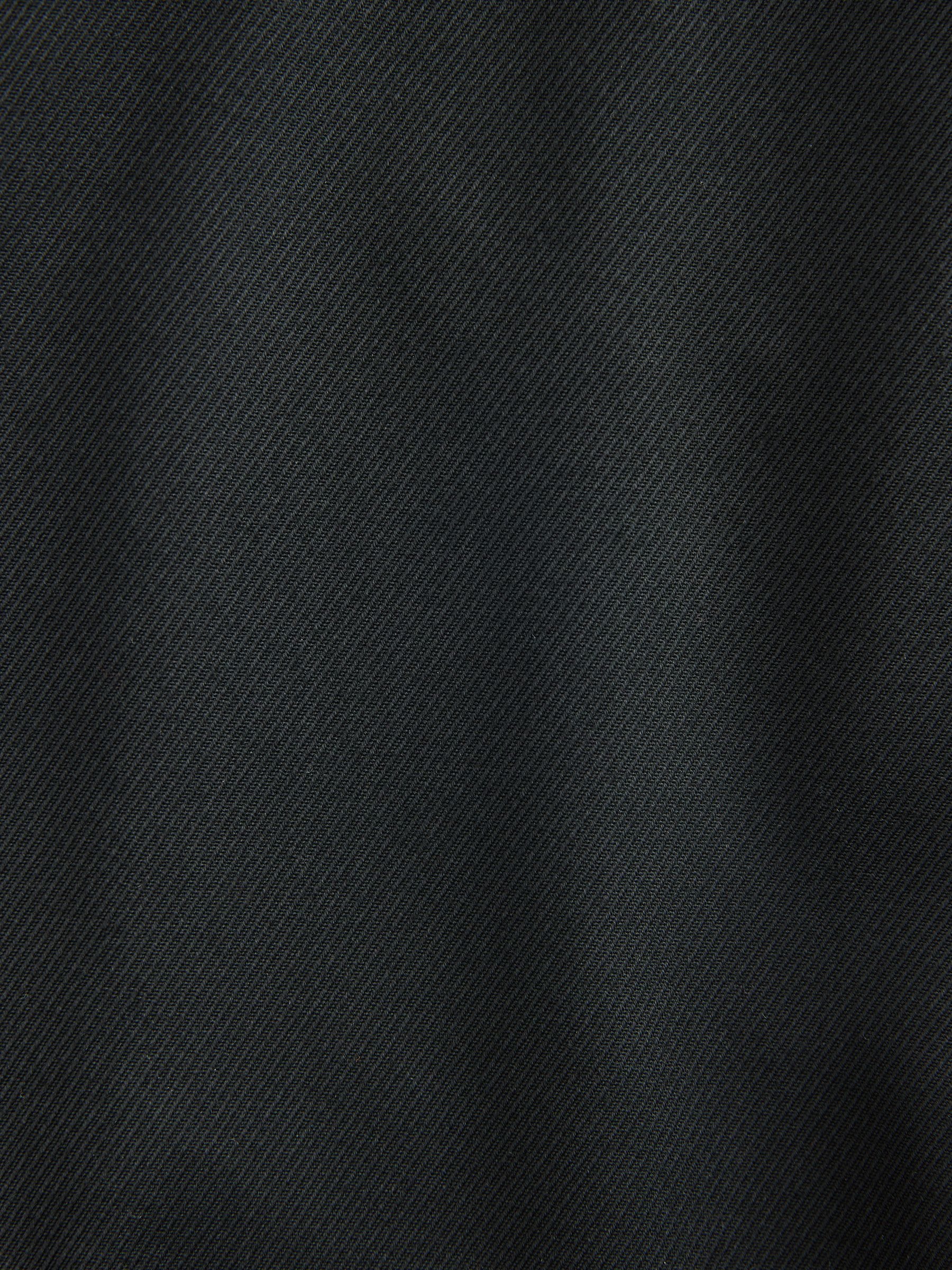 Zwart/bordeauxrood - Regular Fit Smart Tuxedo Trousers With Velvet Side Tape Detail