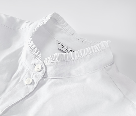 Bluse mit Rüschendetail