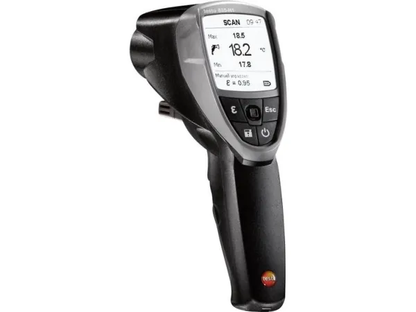 testo 835-H1 Infrarødt termometer Optik (termometer) 50:1 -30 -  600 °C Kontaktmåling