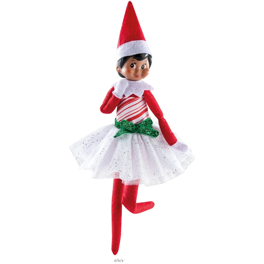 Elf on the Shelf The Elf on the Shelf® Elf Outfit - Weißes Glitzerkleid Mehrfarbig