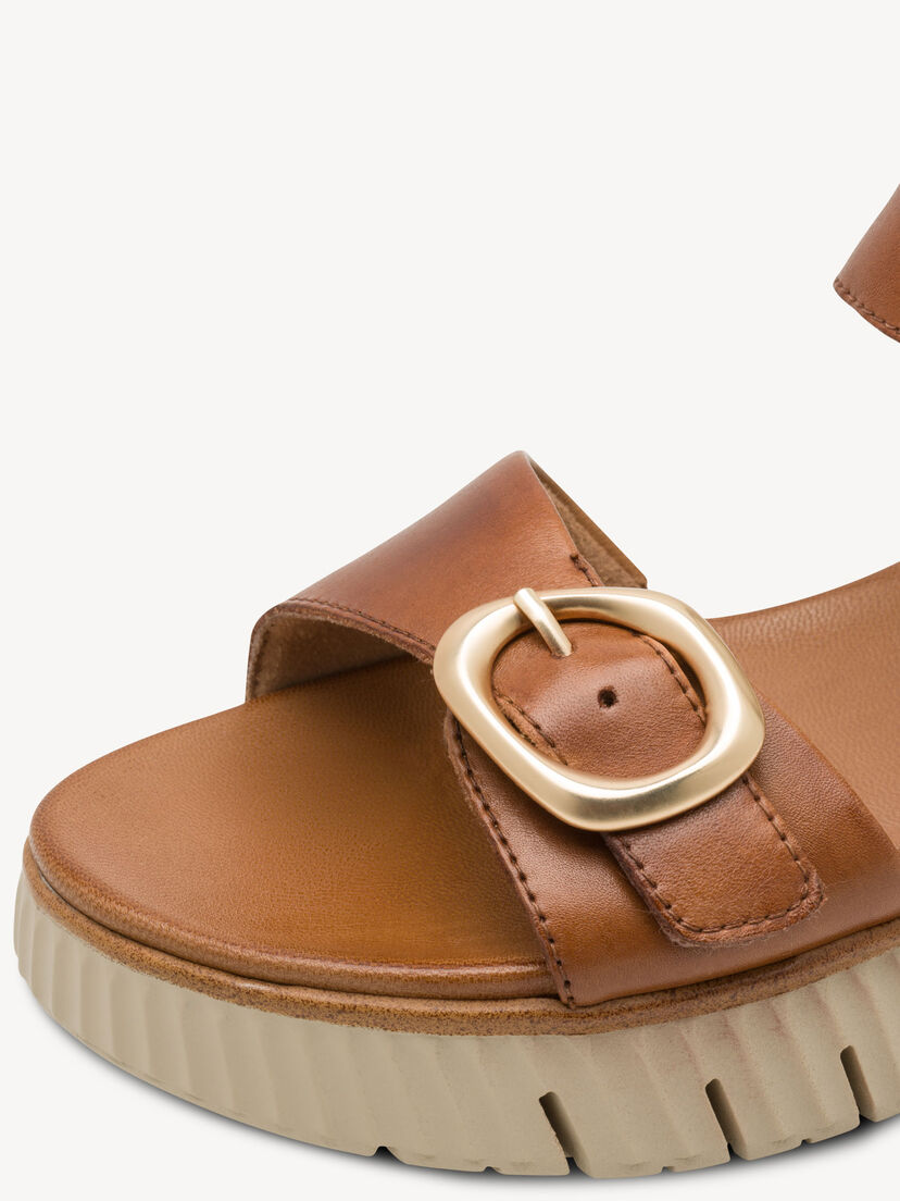 Leren Sandaal - bruin