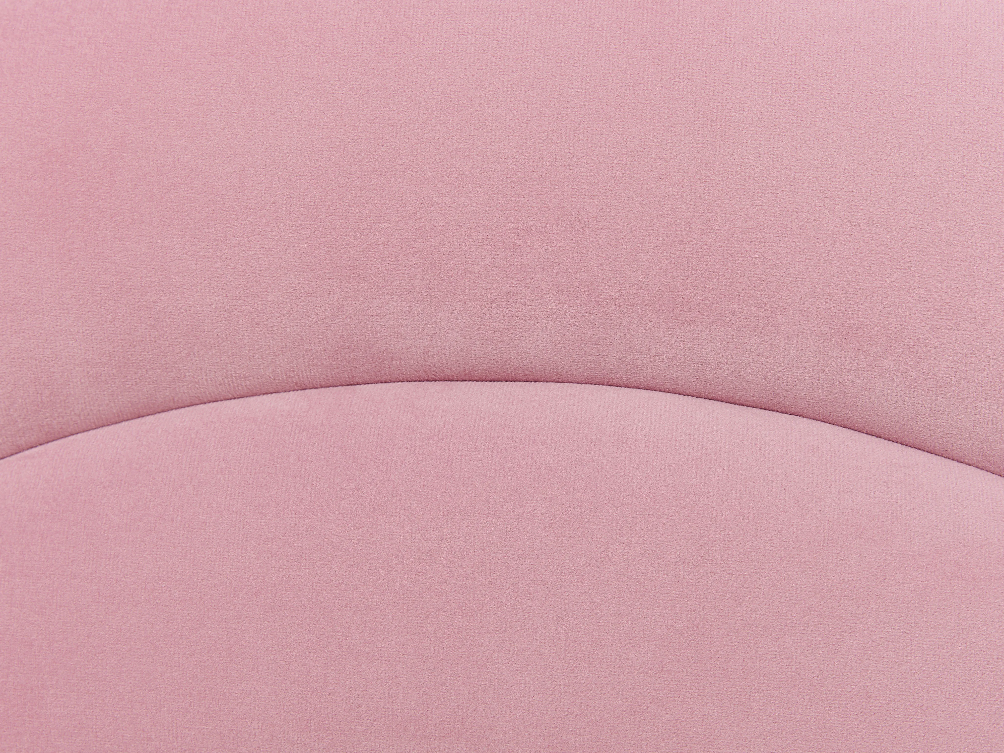 Kinderbed Fluweel ANET 90 x 200 cm Roze