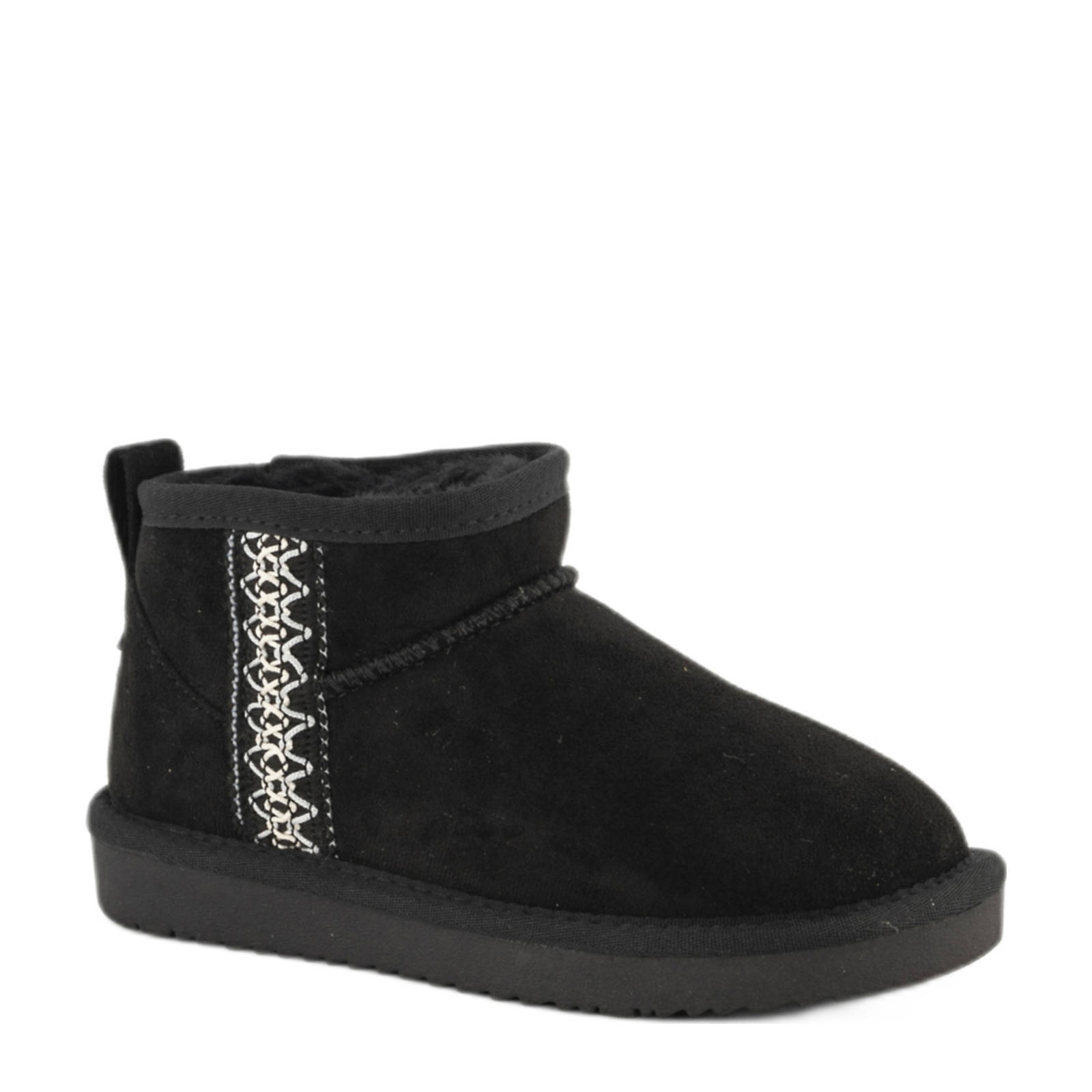 Graceland gevoerde enkelboots zwart