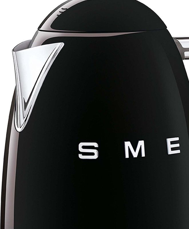 SMEG KLF03BLEU - Waterkoker - Zwart - Roestvrij Staal - 1,7L