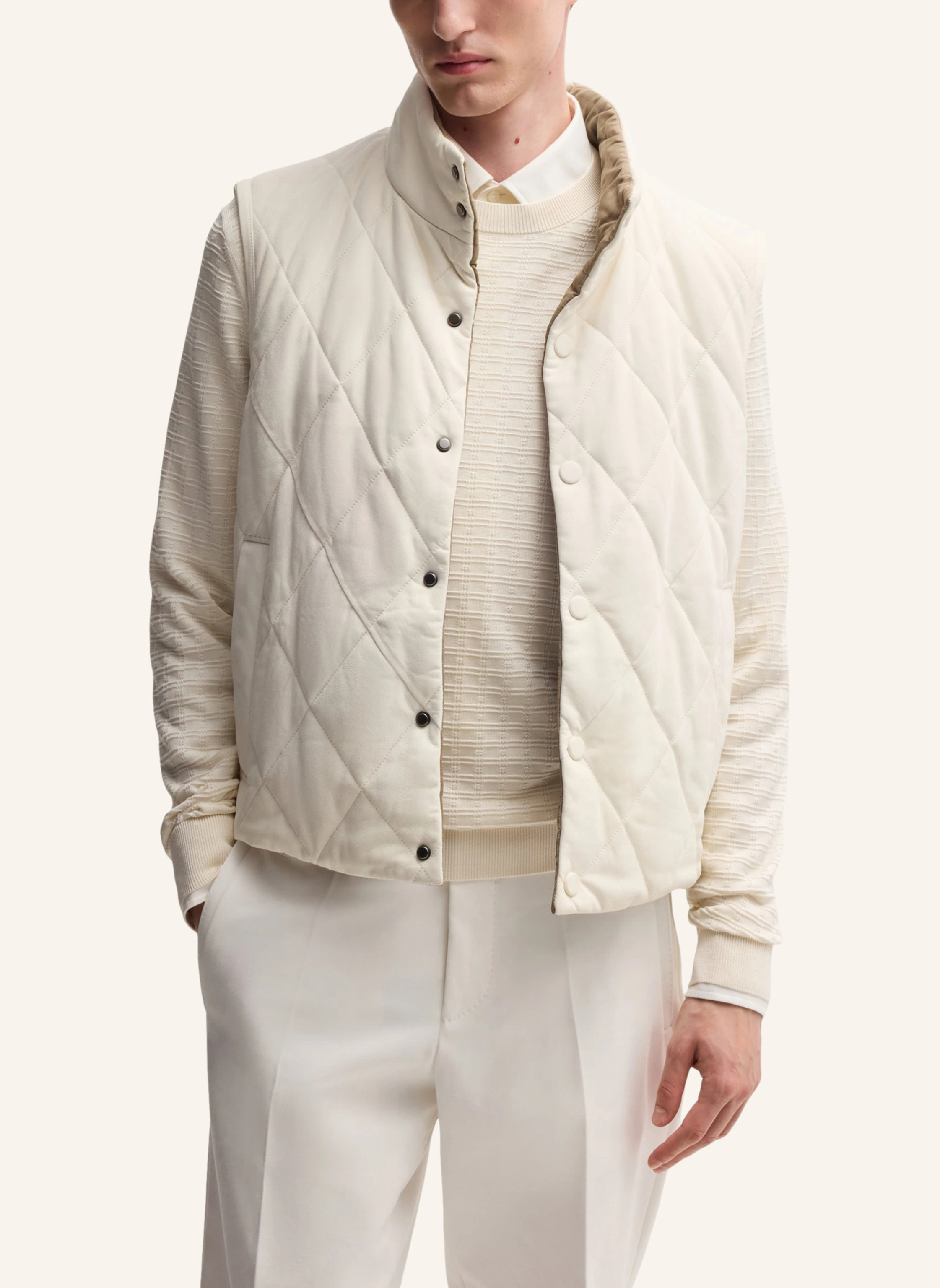 BOSS Lederjacke L-MEST1