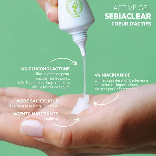 SVR SEBIACLEAR ACTIVE Gel Corretivo Intensivo 40ml