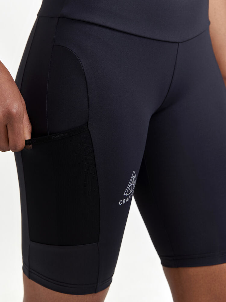 PRO Trail Short Tights Dame Black