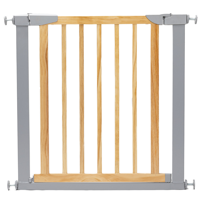 Barrière de sécurité par pression Optiwood 2.0 - Bois naturel