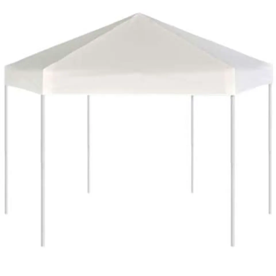 vidaXL - Partytent - Crème - Stof