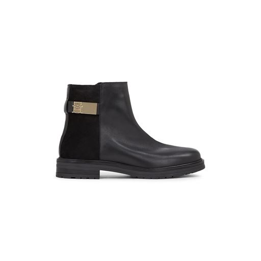Tommy Hilfiger Logo Chelsea Støvler, Black, 39