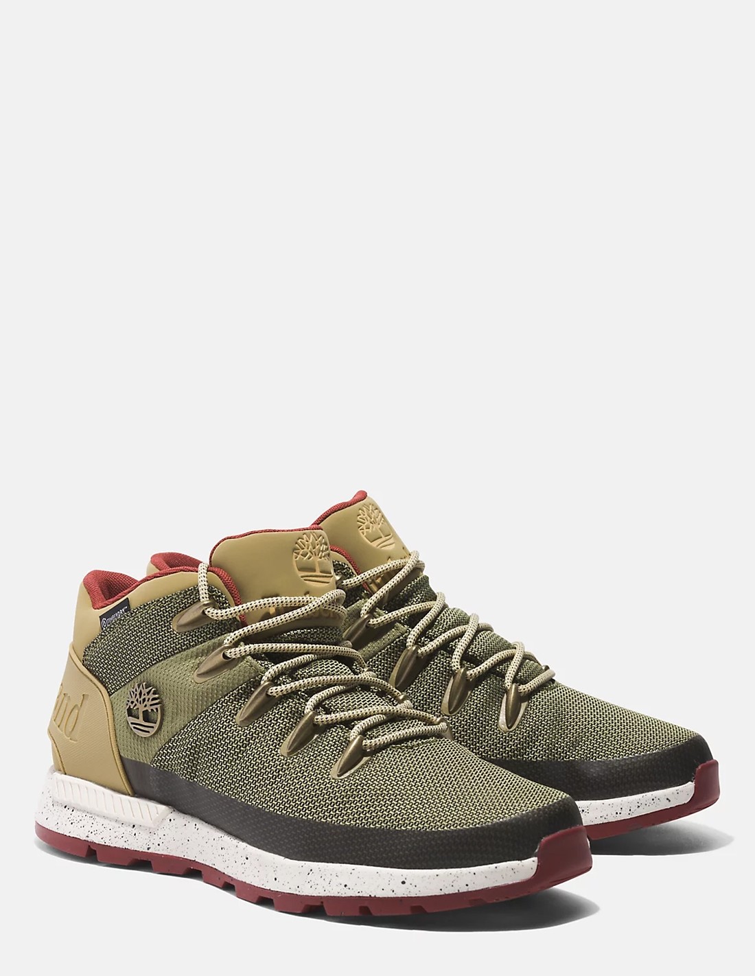 timberland Basket sprint trekker mid lace up waterproof Kaki