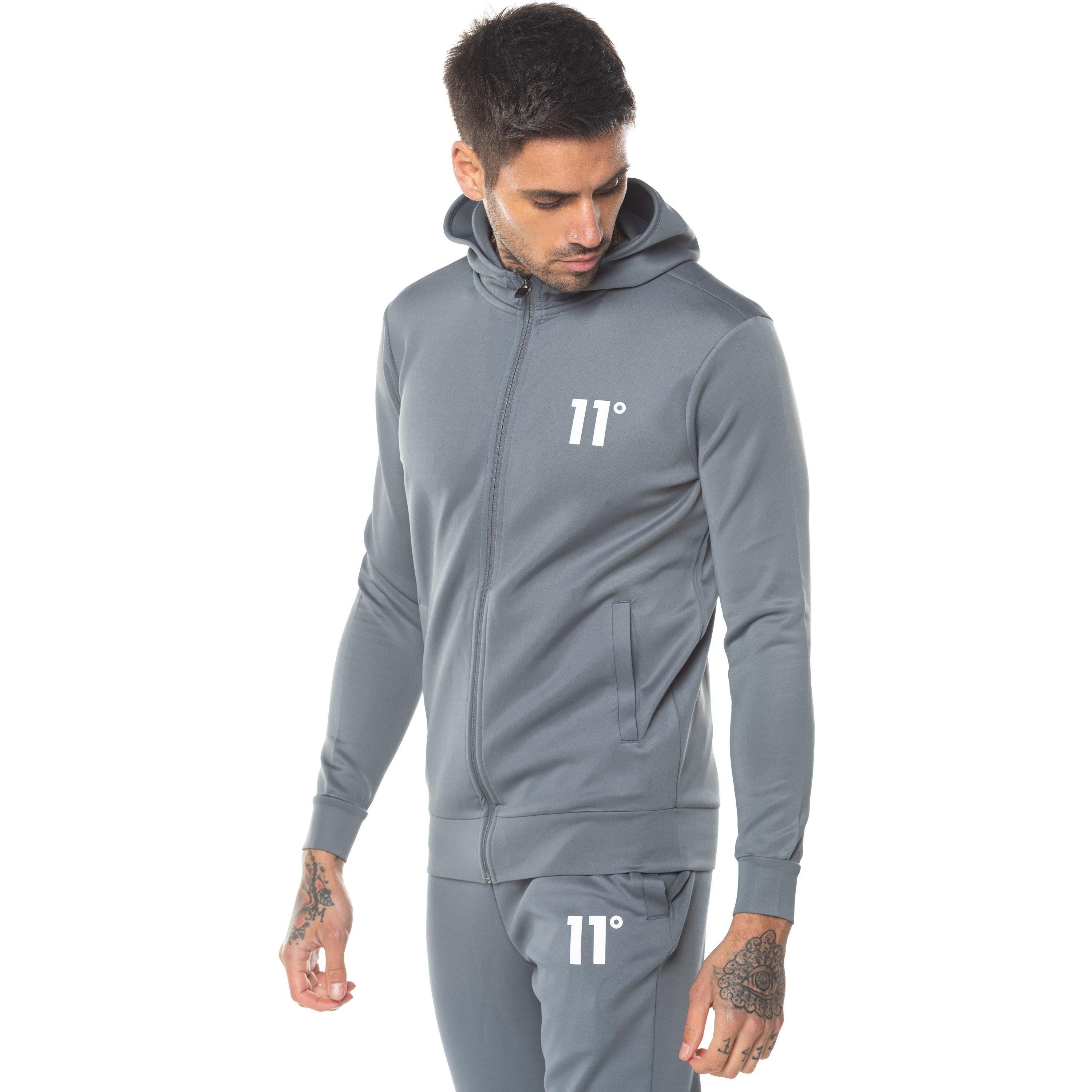 11 Degrees 11 Core Poly Full Zip Hoodie
