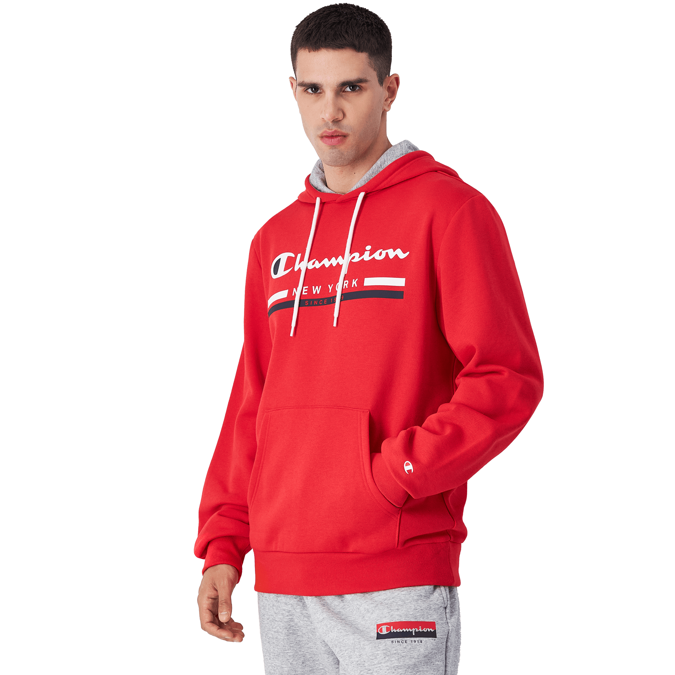 Champion Hooded Sweatshirt - Fritid og bomull