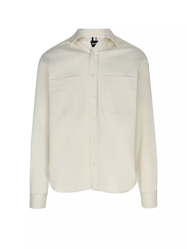BOSS Jeanshemd creme