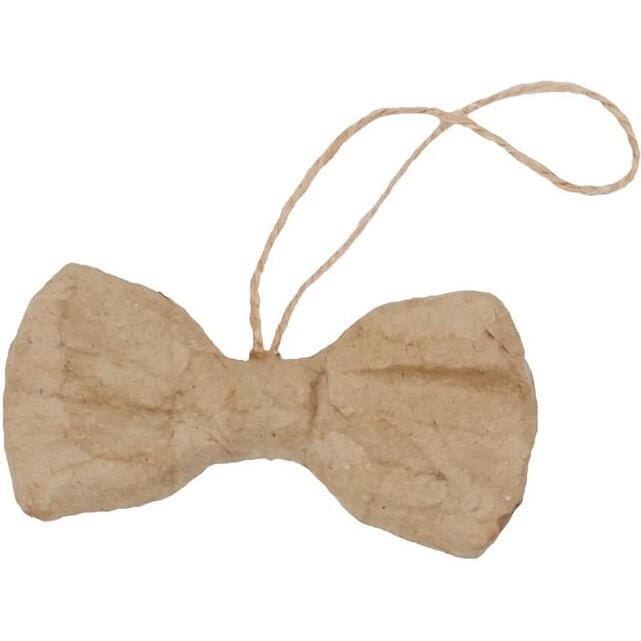 Noeud papillon à suspendre 5cm - Kraft