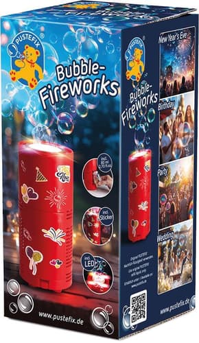 Pustefix Bubble Fireworks rot