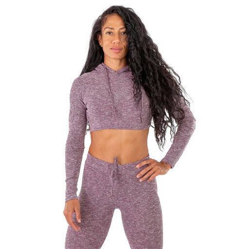 Malab Slim Fit Cropped Hoodie