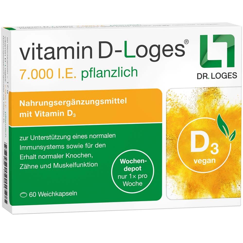 vitamin D-Loges® 7.000 I.E pflanzlich