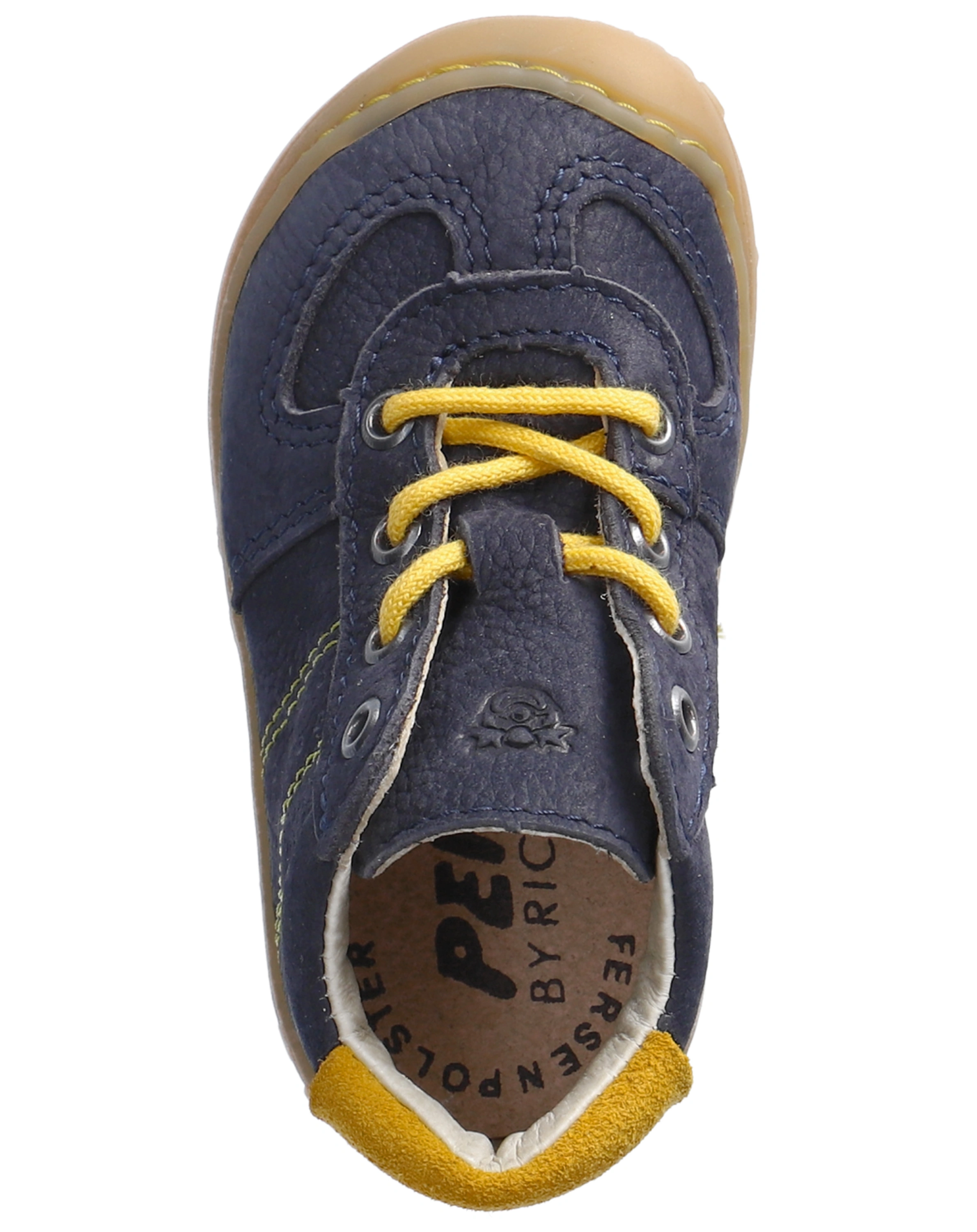 Schnür-Lauflernschuhe SAMI in see/zitrone