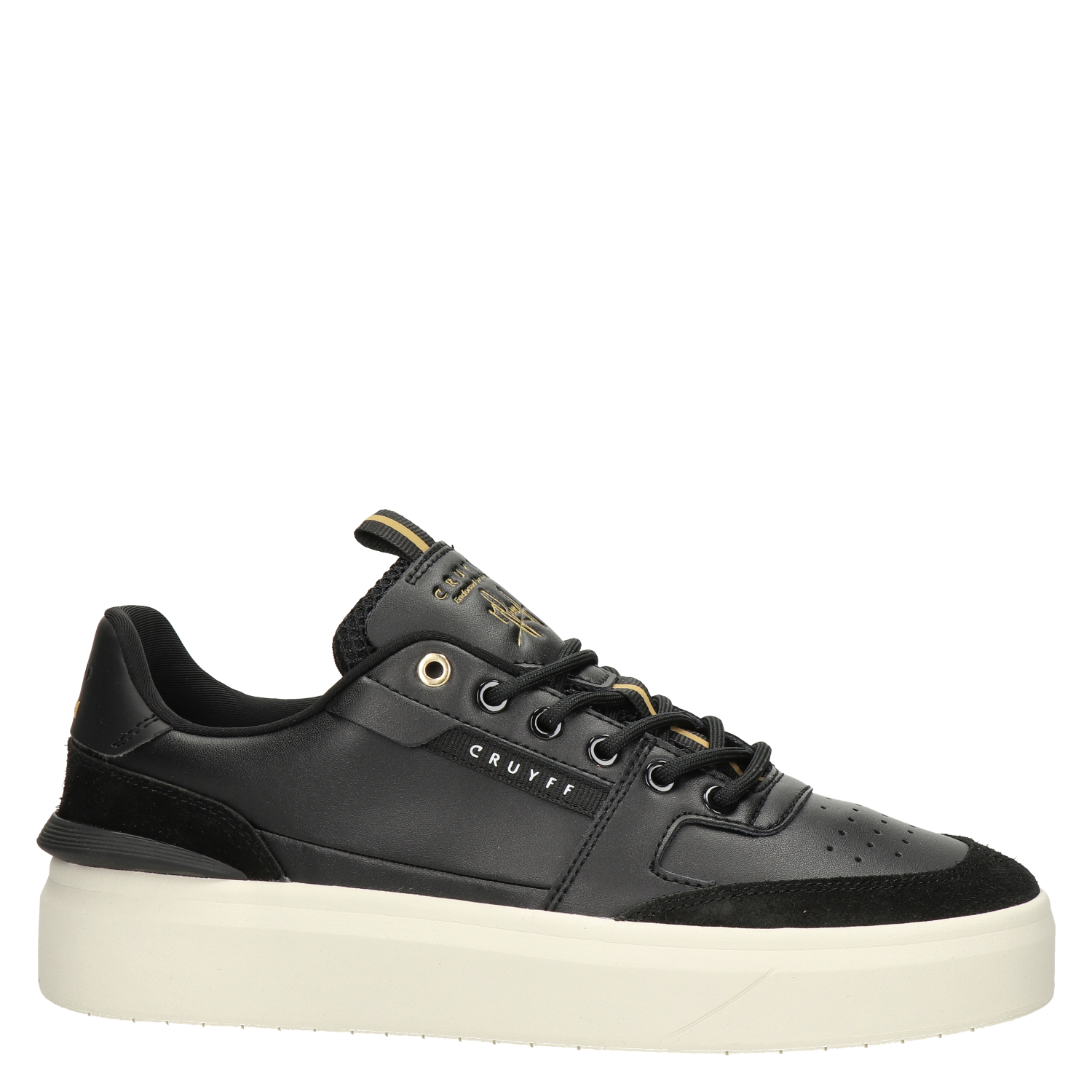 Endorsed Tennis heren sneaker Cruyff Zwart