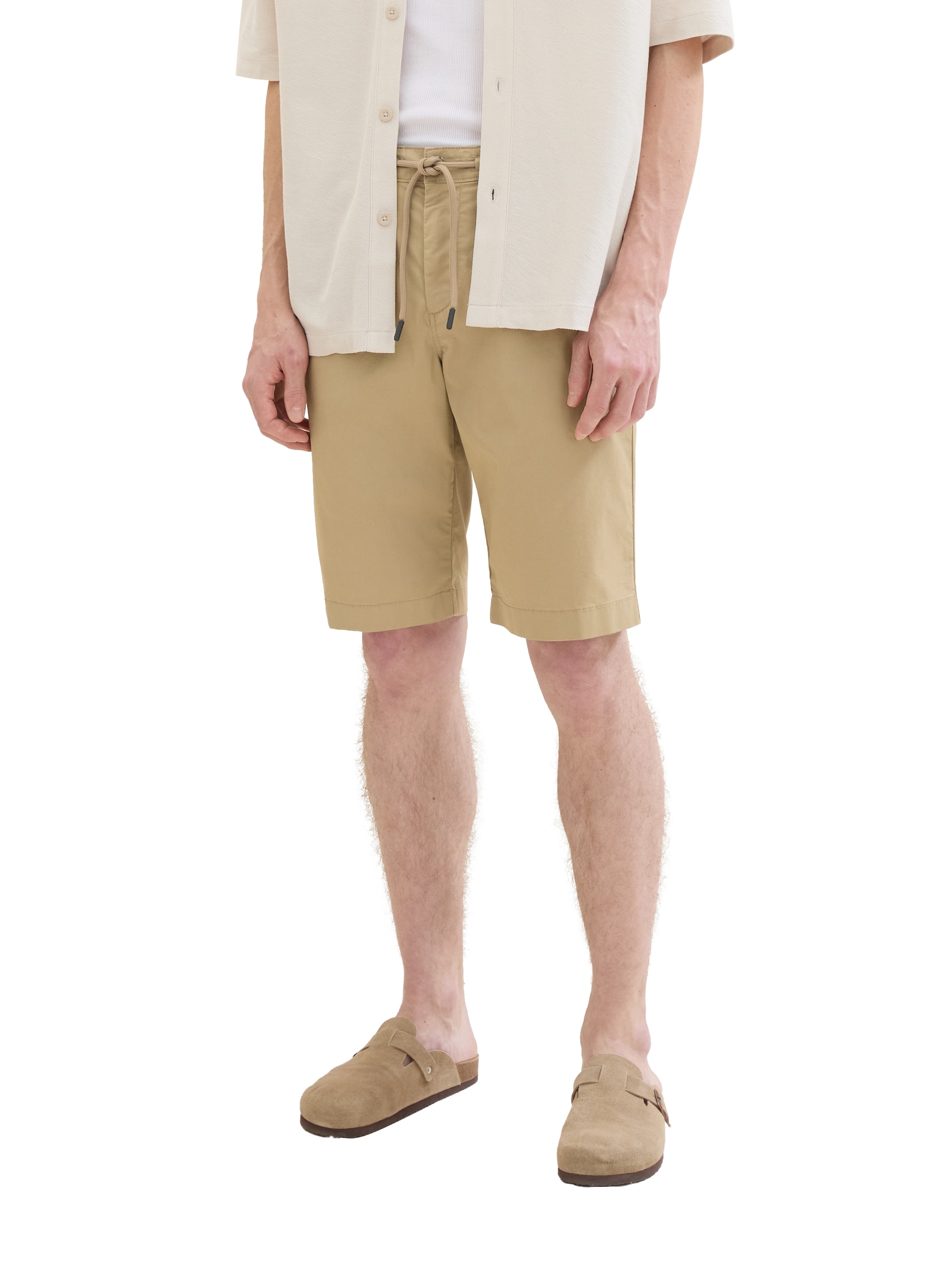 TOM TAILOR Bermudas  Sommerhose mit Tech Material