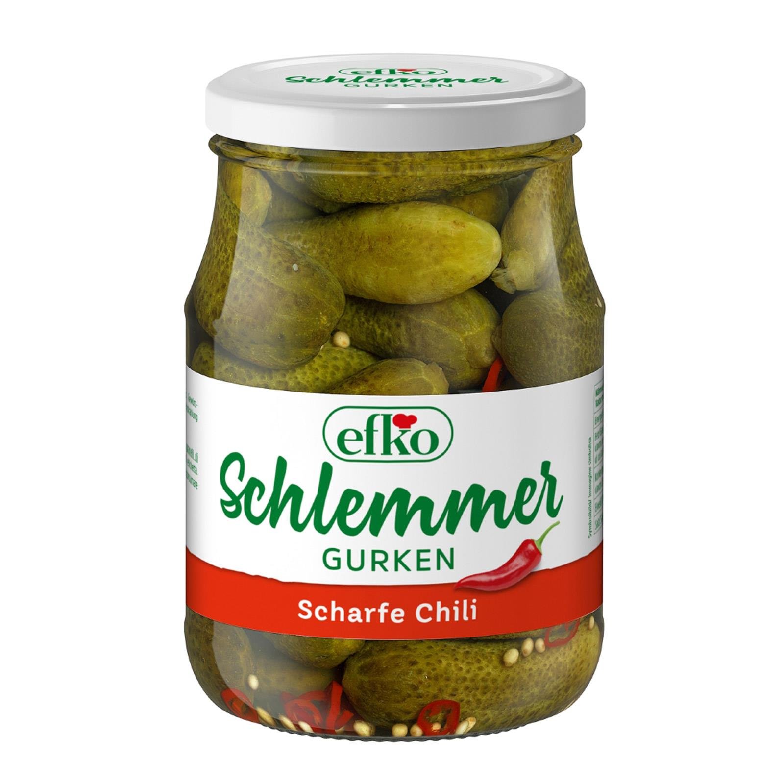 efko Schlemmergurken Scharfe Chili