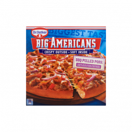 Dr. Oetker Big Americans pizza BBQ varkensvlees