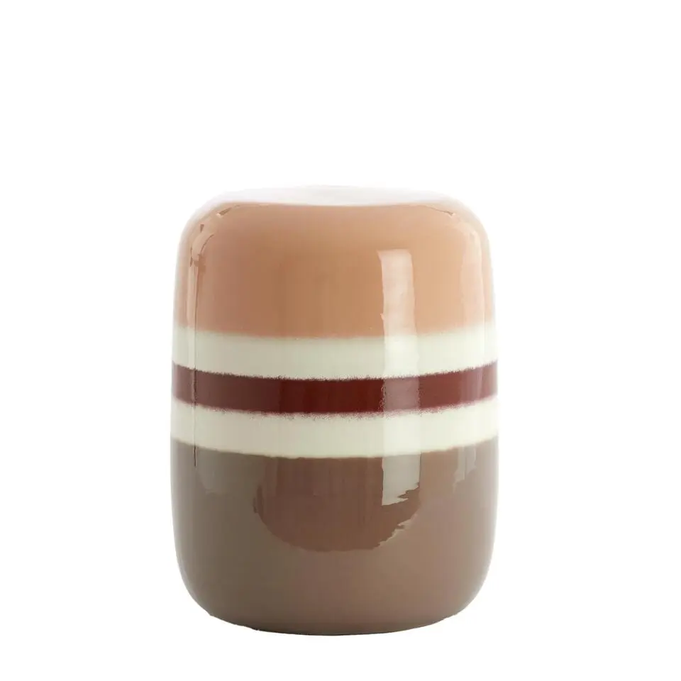 Bijzettafel Franca - Multicolor - Ø34cm