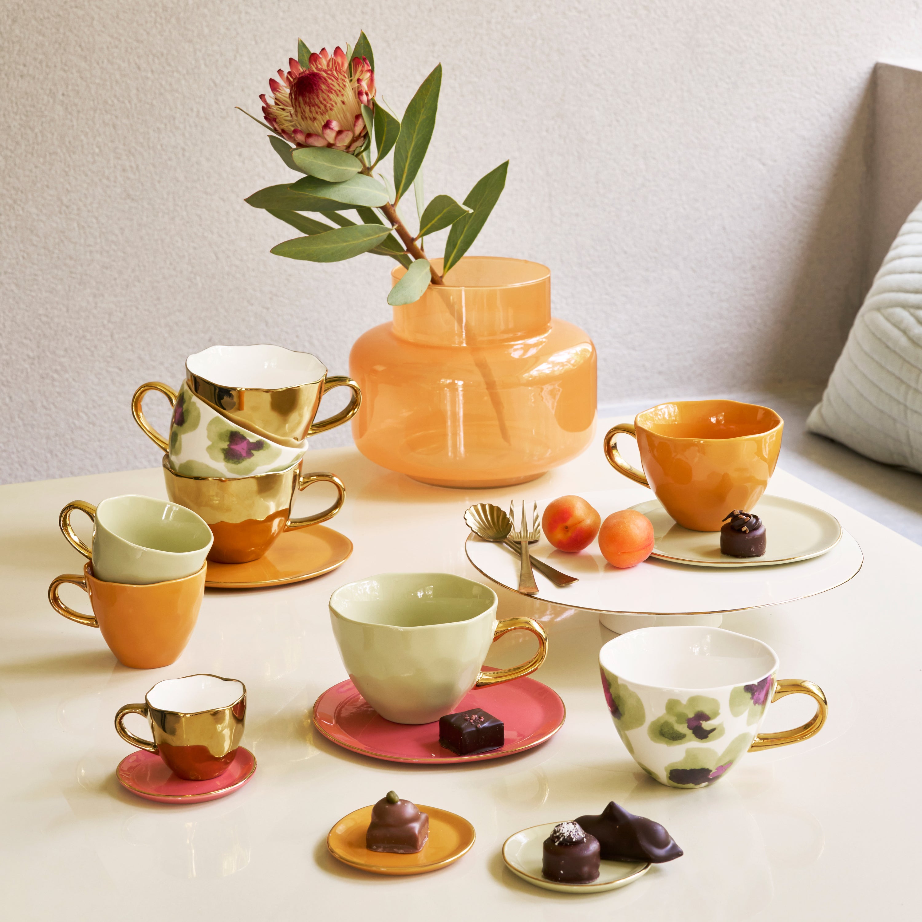 Urban Nature Culture Good Morning Bordje - Caramel - 8 st.