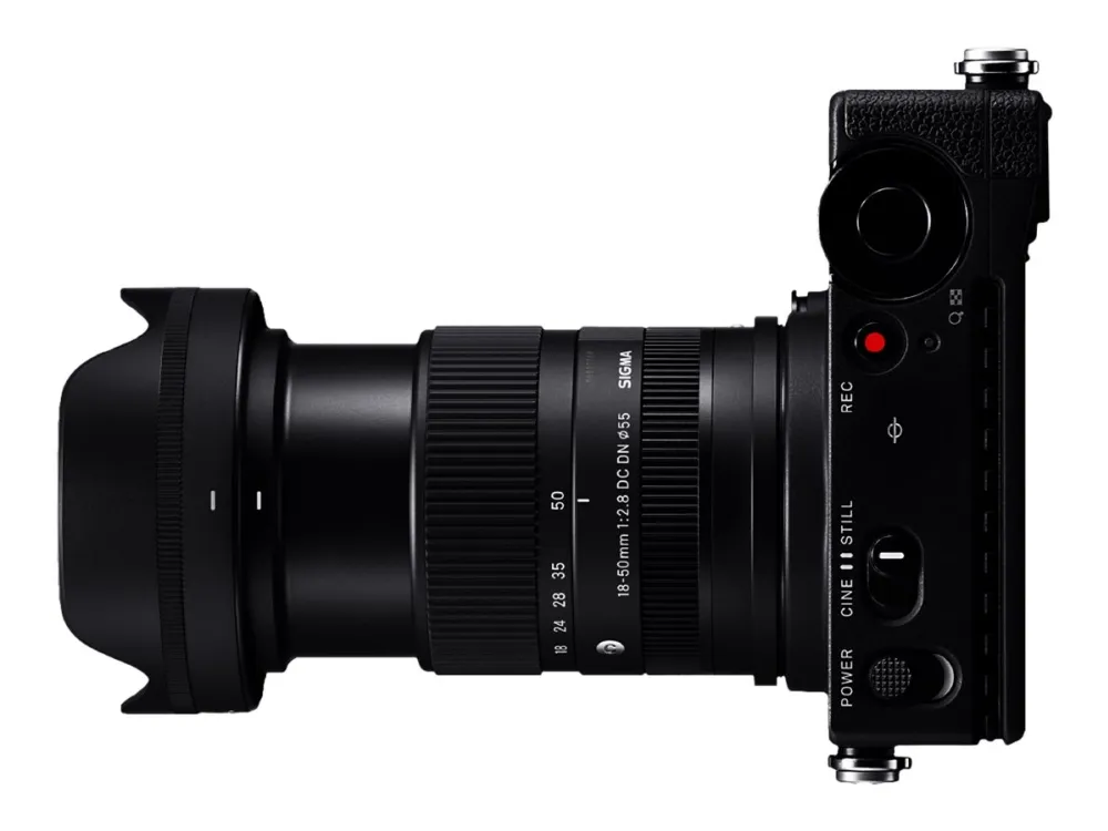 Sigma Contemporary - Zoomobjektiv - 18 mm - 50 mm - f/2.8 DC DN - Sony E-mount - for Sony Cinema Line; a VLOGCAM; a1; a1 II; a6700; a7 IV; a7C; a7C II; a7CR; a7R V; a9 III