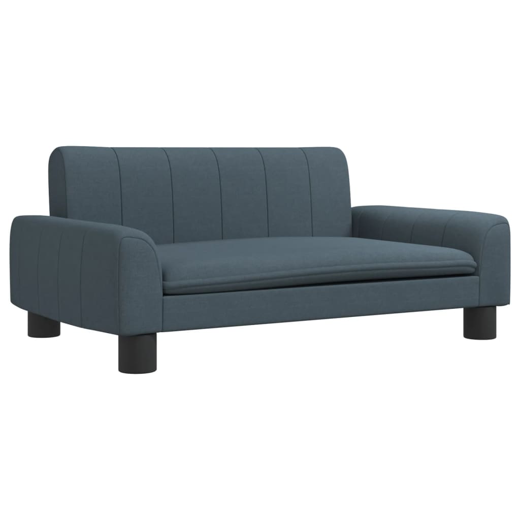 Cama para cães vidaXL em tecido cinza escuro, 70x45x30 cm
