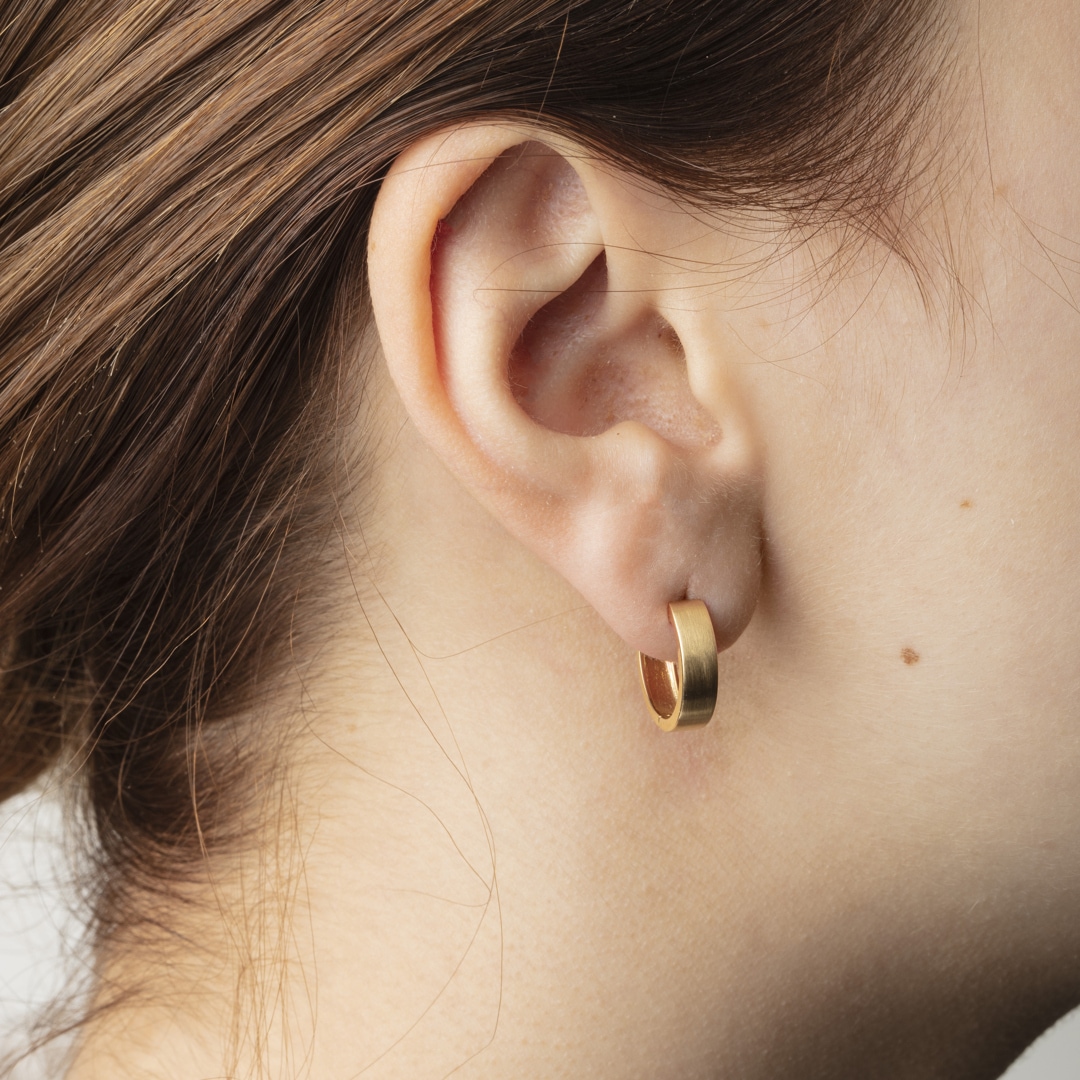 Kreolen 750/18 K Gelbgold Ø 14mm