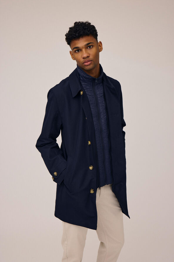 Magasin du Nord Collection Dante convertible coat - GRS Night sky