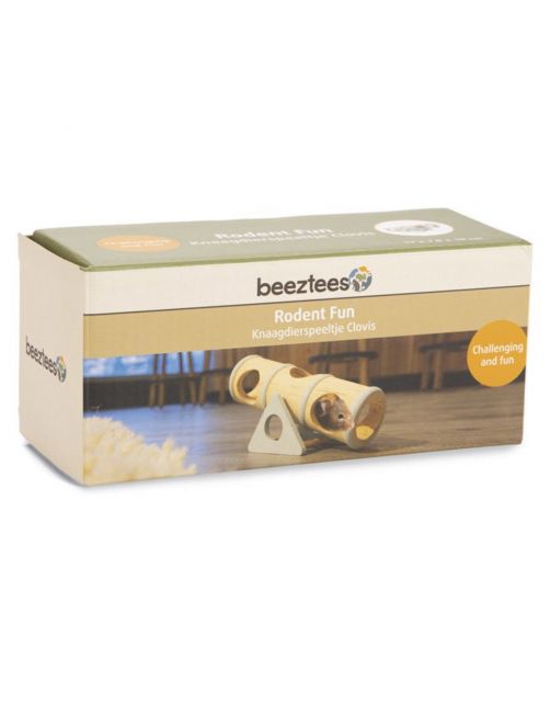 Beeztees Knaagdierspeelgoed Clovis - Speelgoed - 17x8x10 cm 69 g Mintgroen