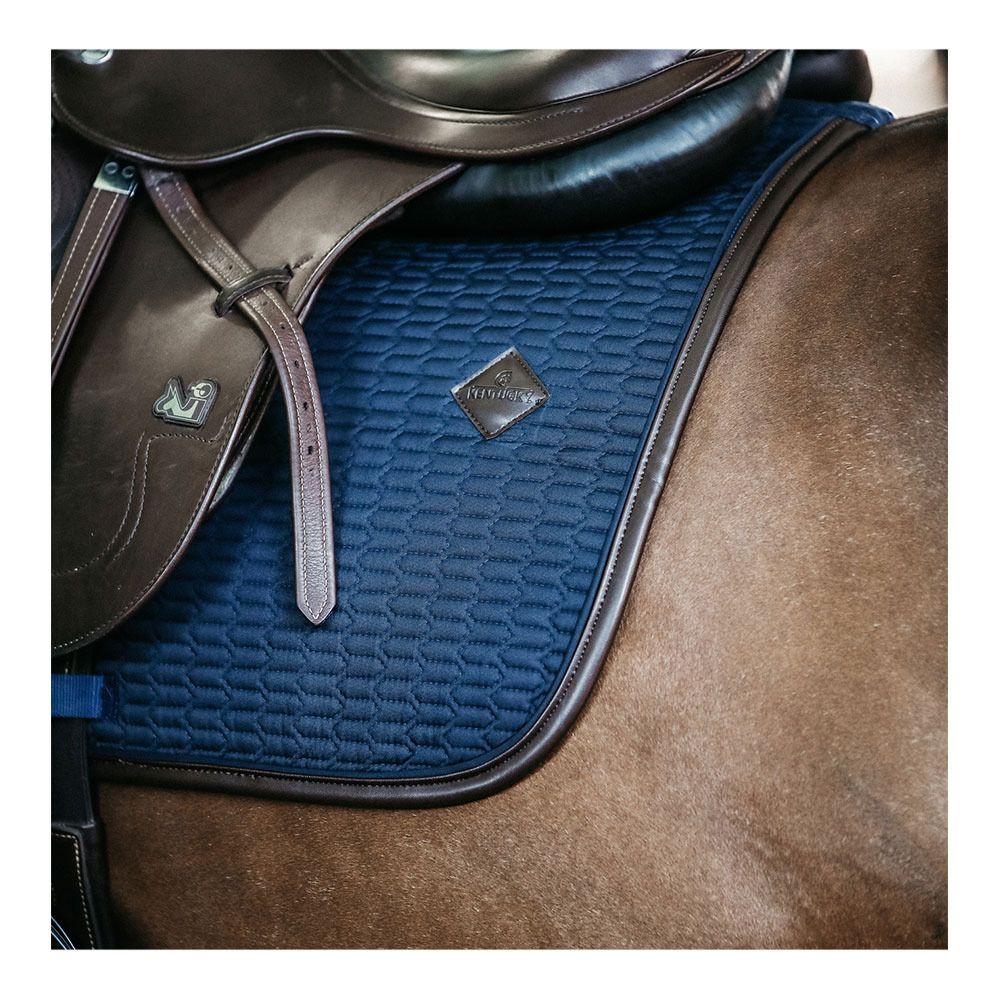 Kentucky COLOR EDITION LEATHER - Tapis de dressage marine