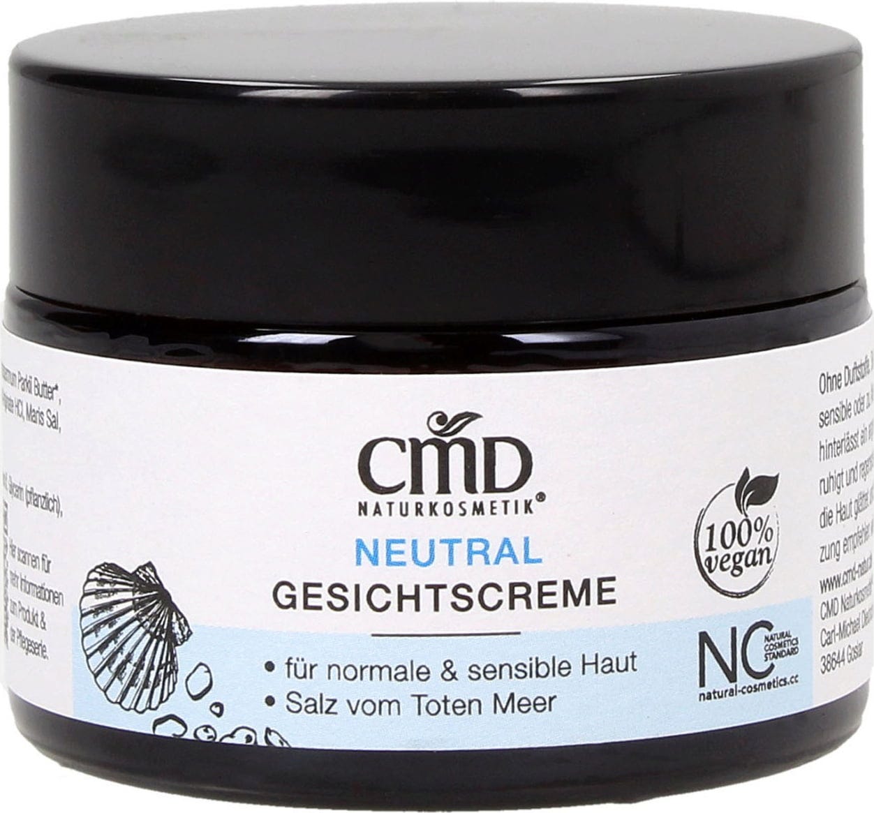 CMD Naturkosmetik  Neutral Gesichtscreme, 50 ml