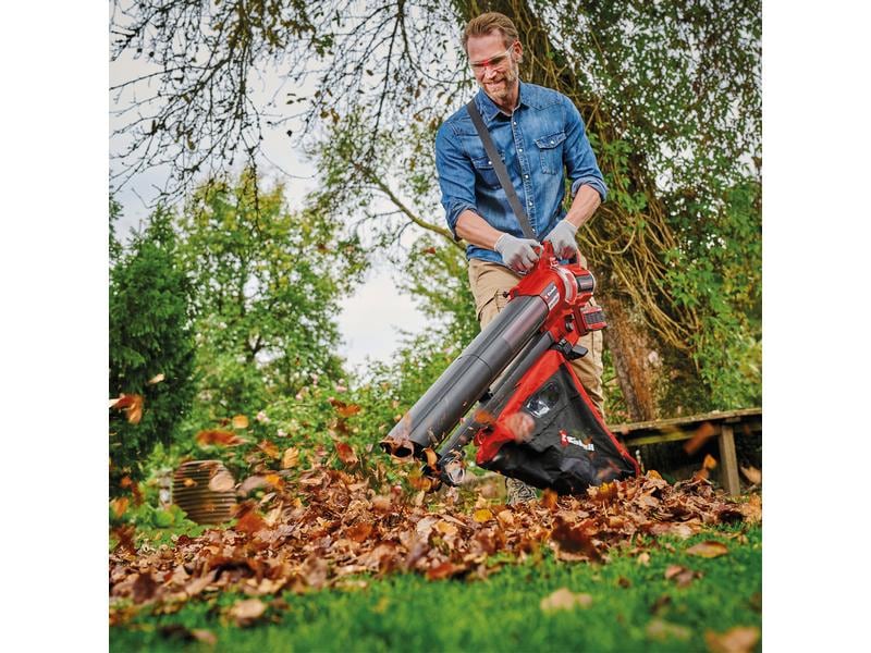 Einhell Professional Akku-Laubsauger Venturro 36/240 Solo Befreit Ihren Garten und Hof von Laub und Schmutz
