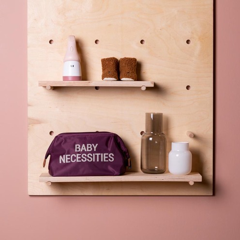 Trousse De Toilette Baby Necessities Aubergine - CHILDHOME