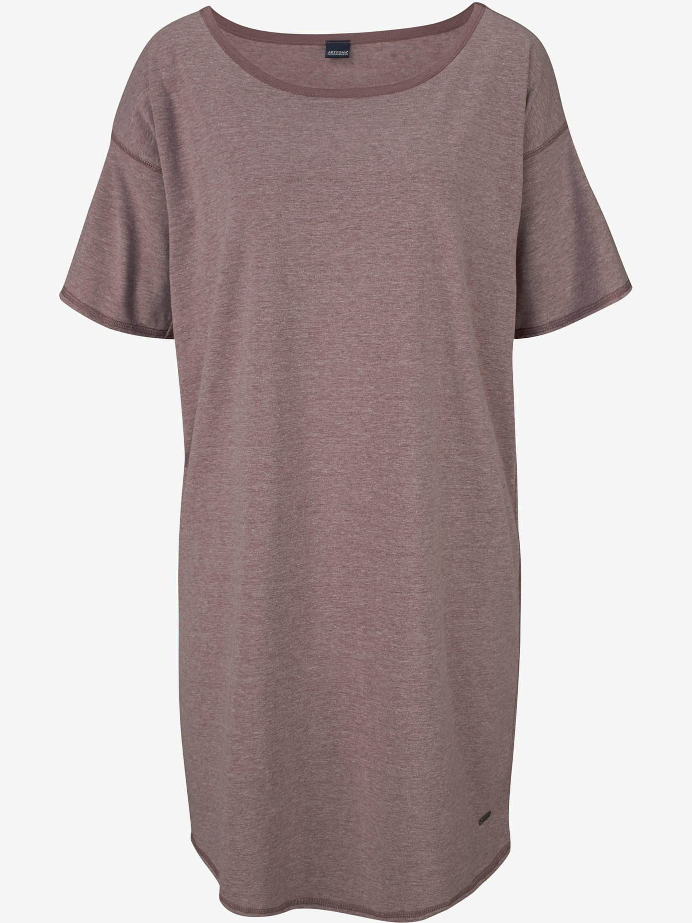 Chemise de nuit décontractée effet chiné