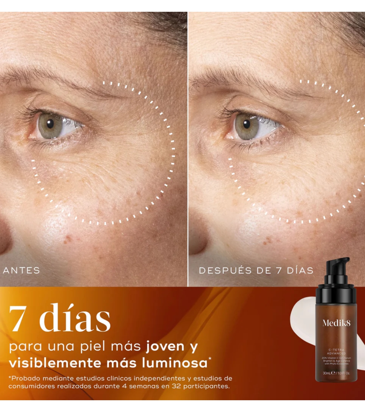 Medik8 - *C-Tetra* - Gel sérum antienvelhecimento e iluminador Vitamin C Advanced