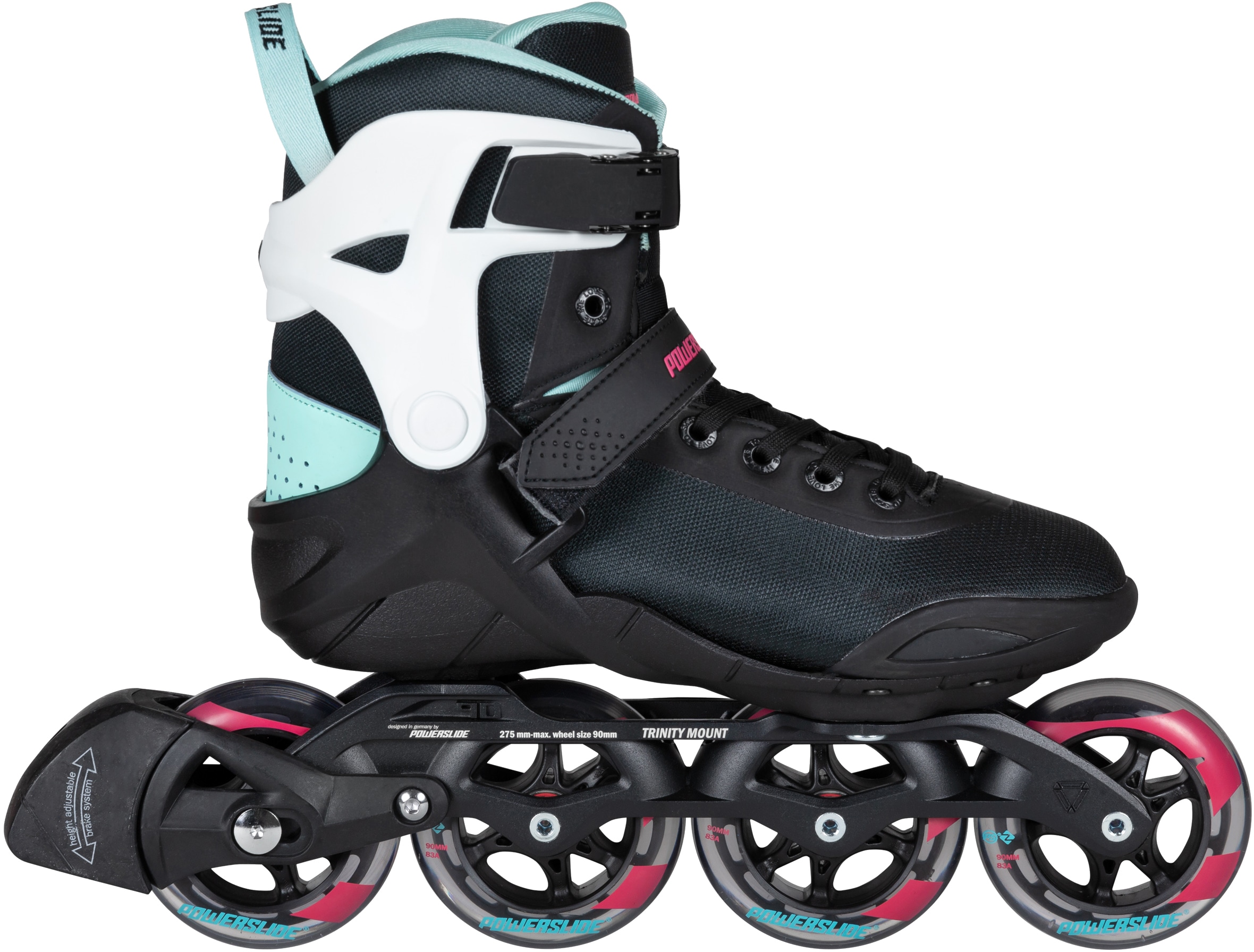 Powerslide Inlineskates »Phuzion Radon Teal 90«